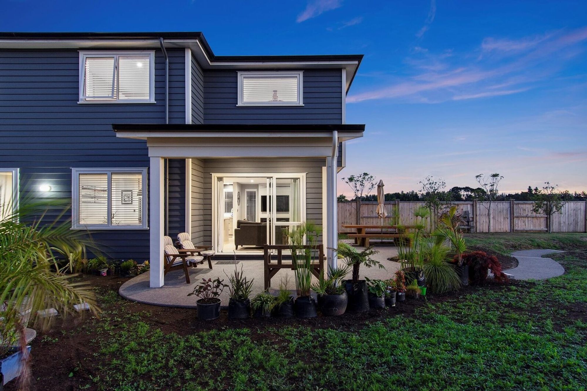 Duplex Front Entry