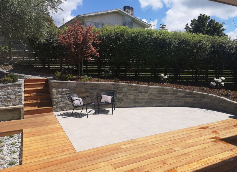 Japanese Inspired Courtyard