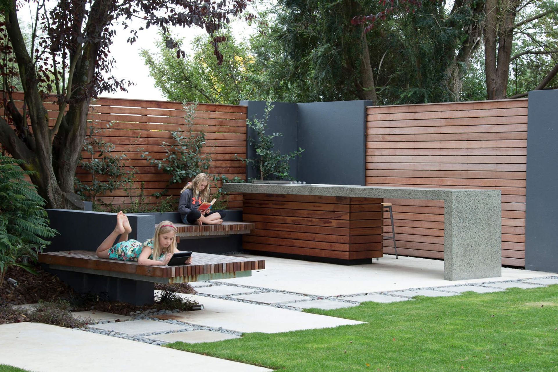 Family's Hidden Garden Retreat