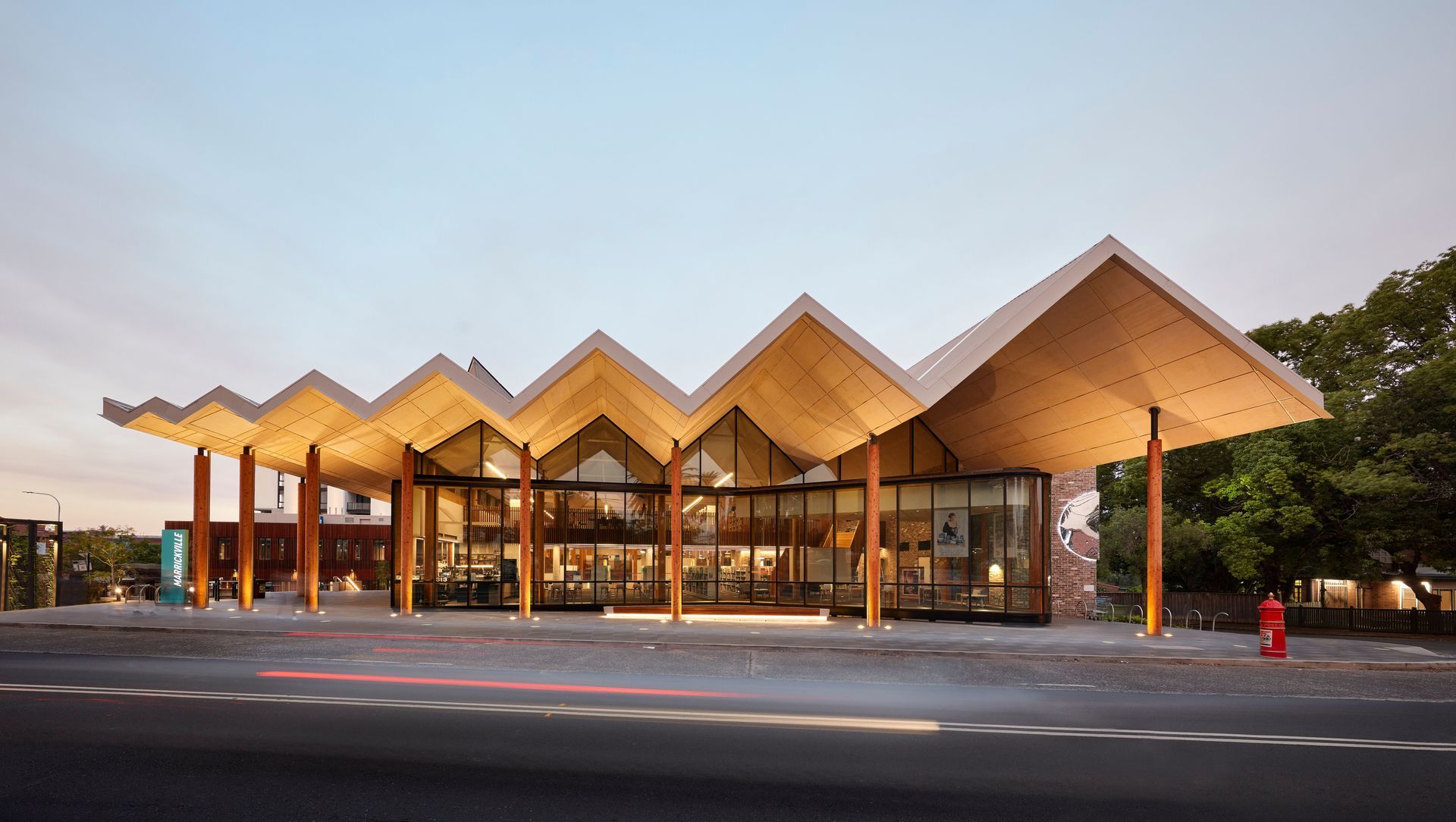 Marrickville Library banner