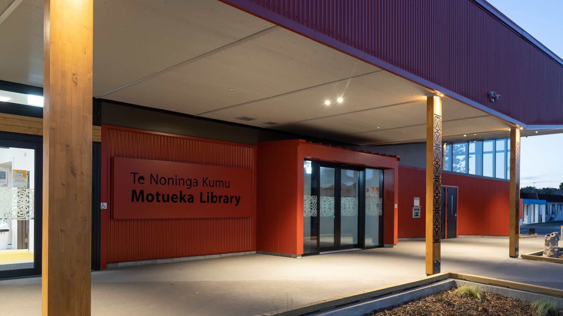 Motueka Library banner