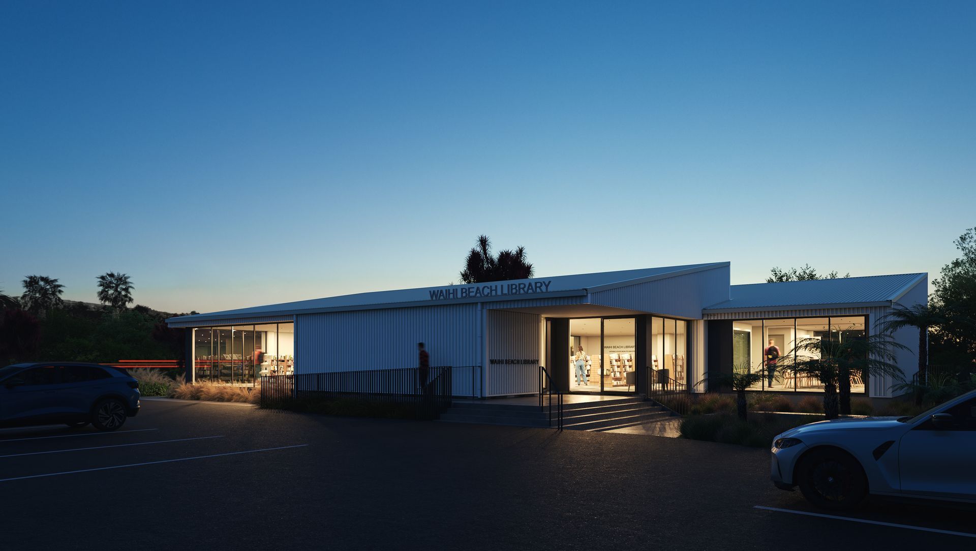 Waihi Beach Library banner