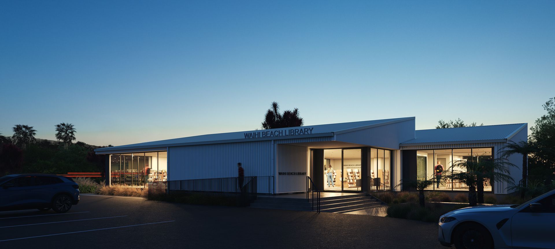 Waihi Beach Library banner