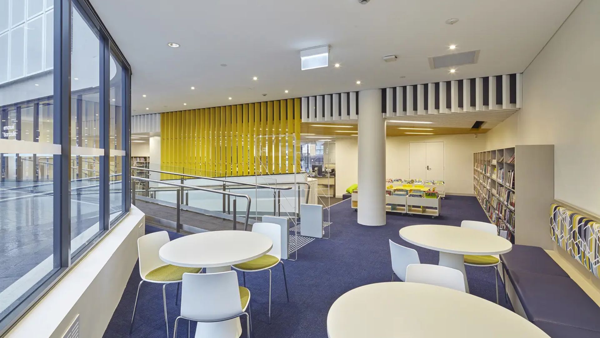 Emanuel Tsardoulias Community Library banner