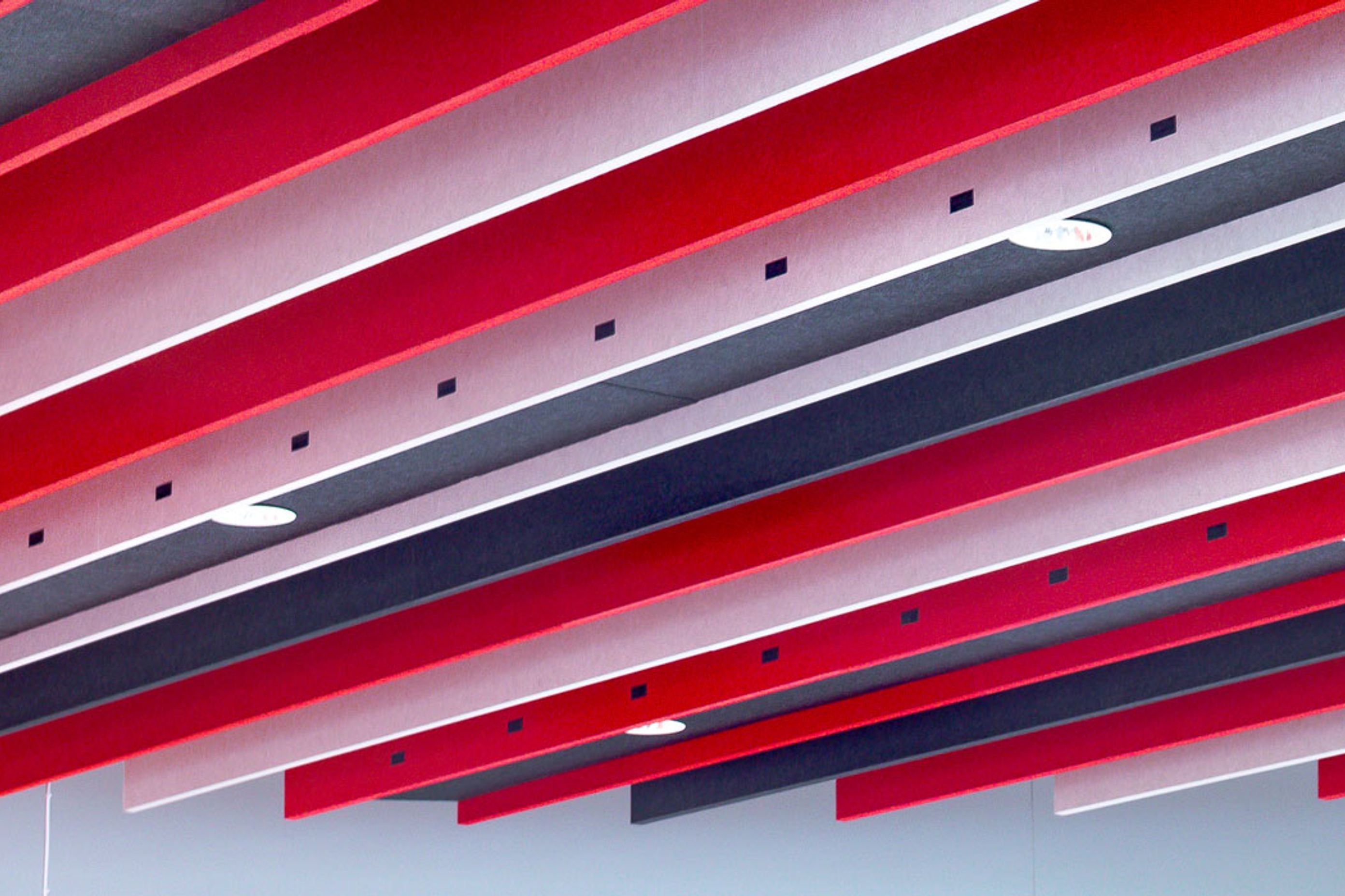 Custom Frontier™ Acoustic Fins in Ironbank, Savoye and Flatiron