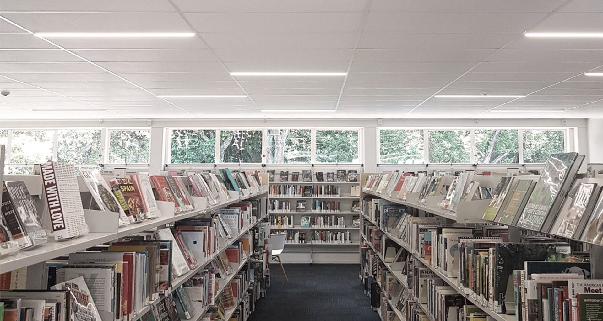 Titirangi Library banner