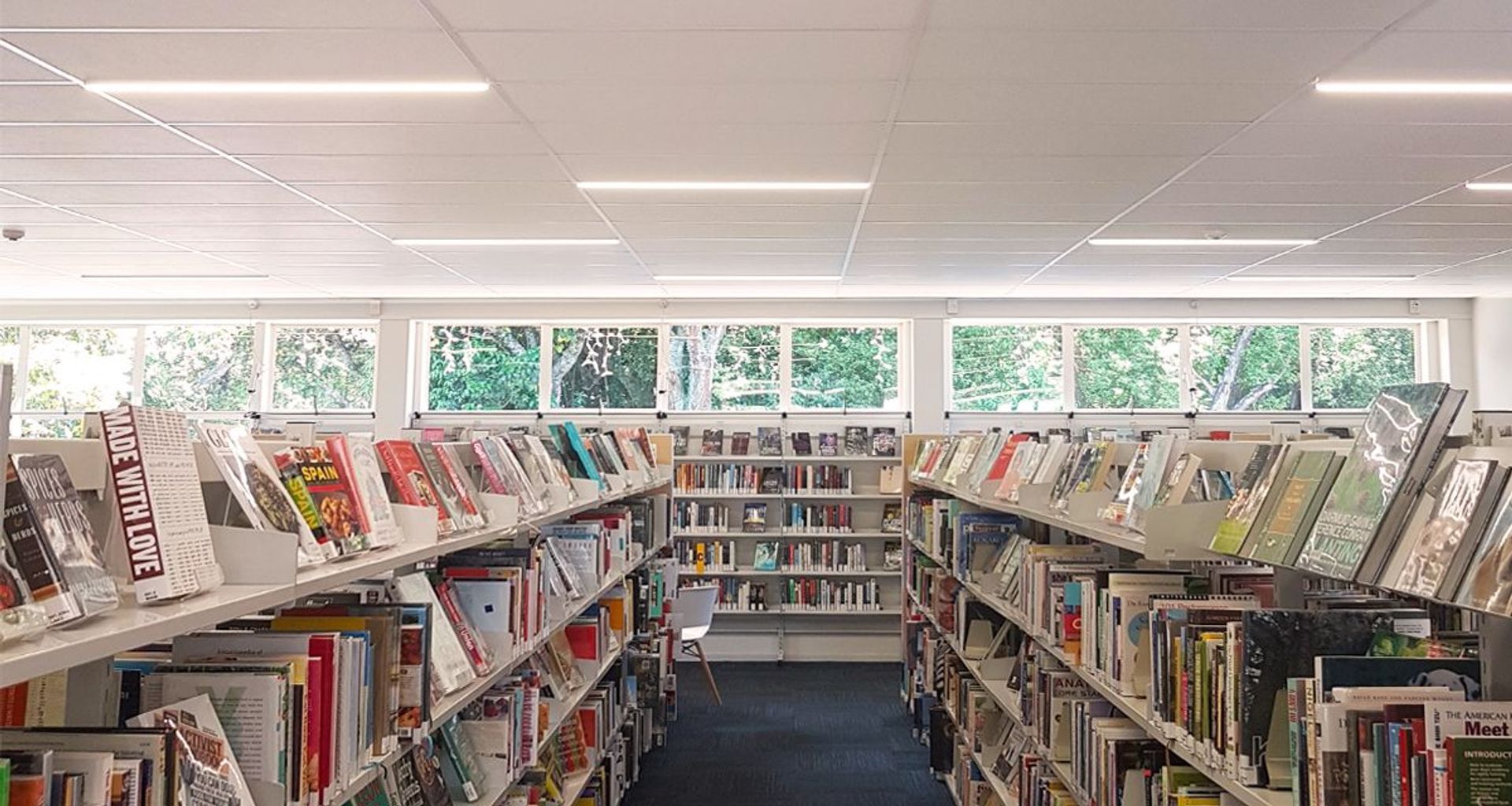 Titirangi Library banner