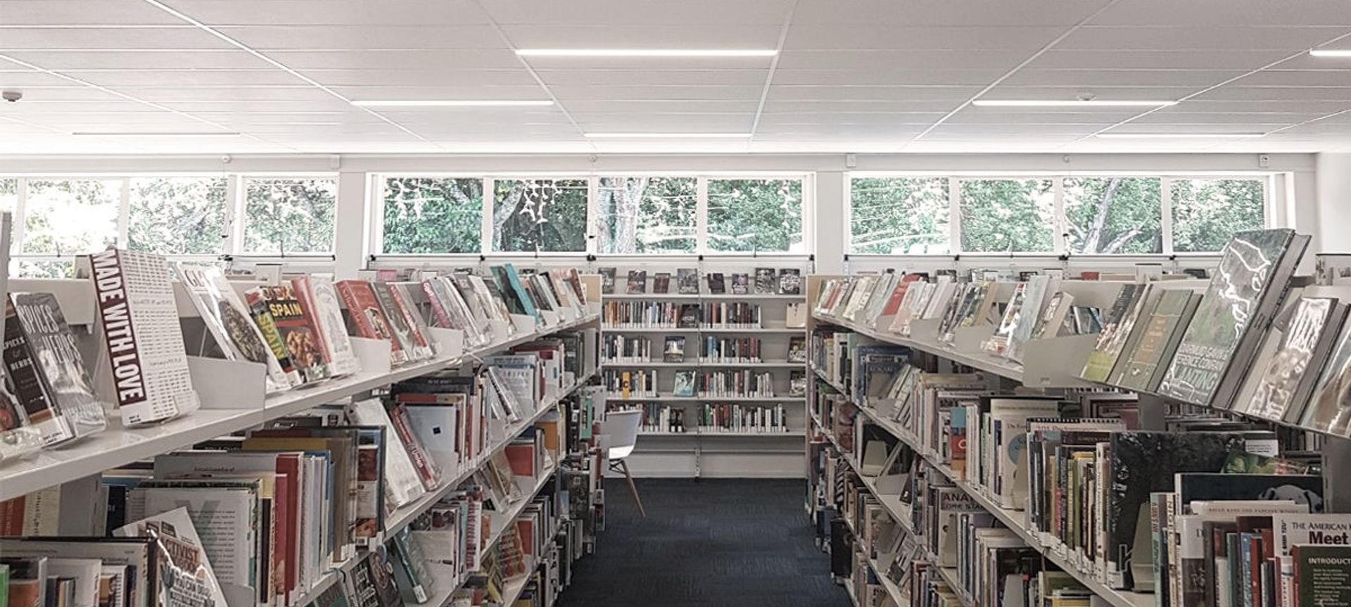 Titirangi Library banner