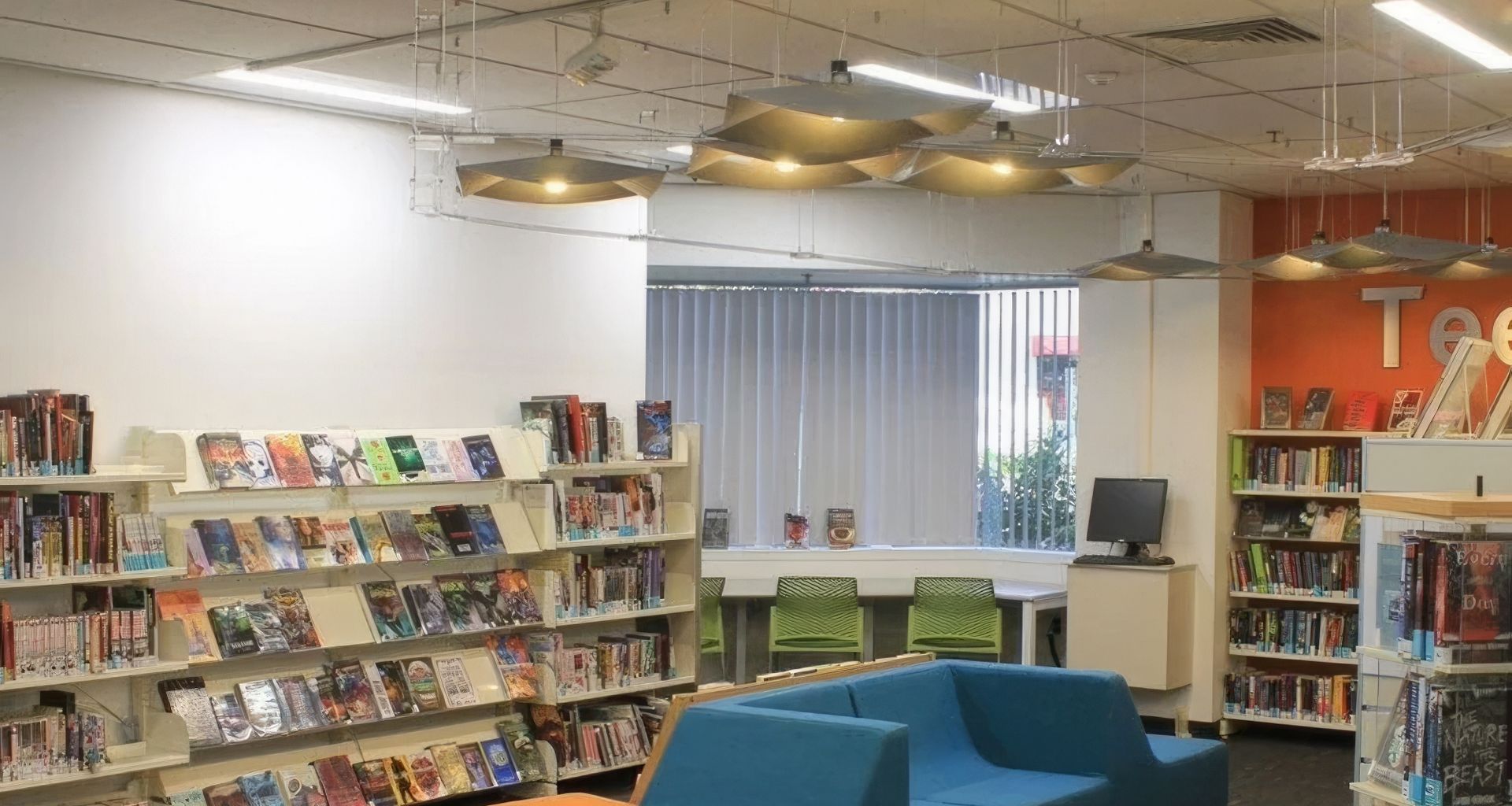 Takapuna Library banner