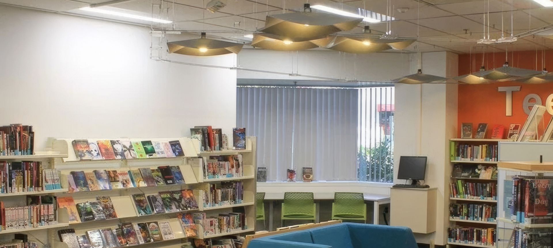 Takapuna Library banner
