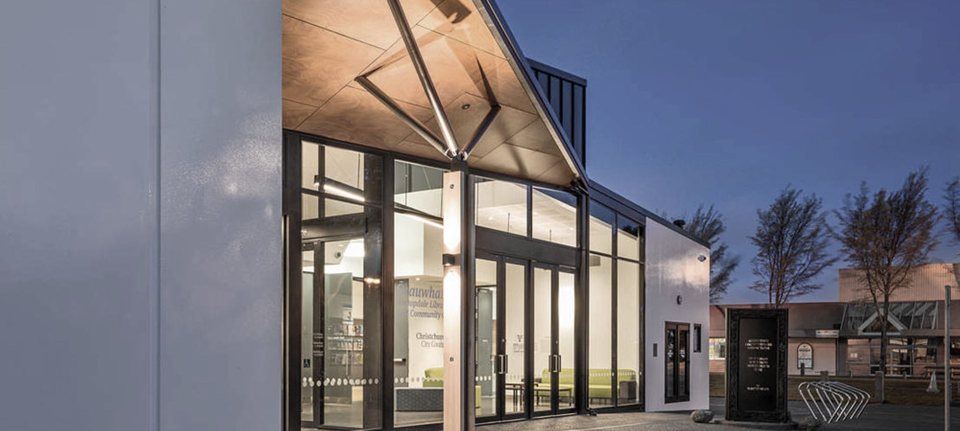 Bishopdale Library and Community Centre banner