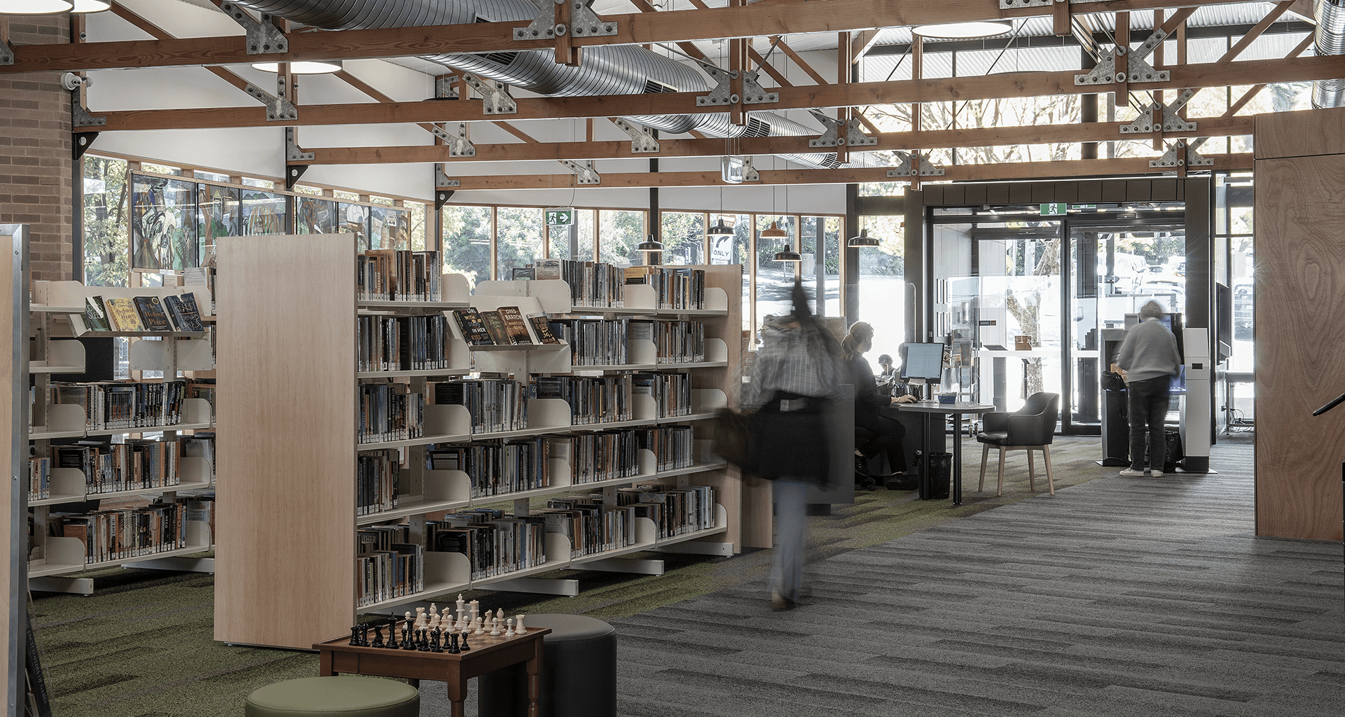 Belgrave Library banner