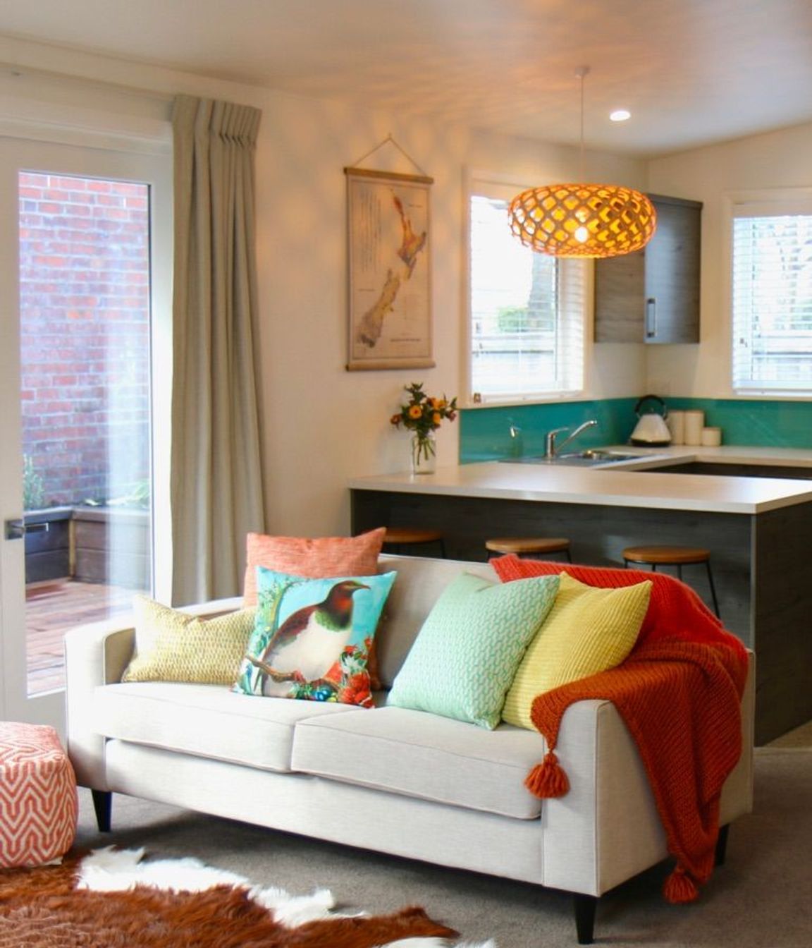 A sweet AirBNB makeover in central Christchurch.