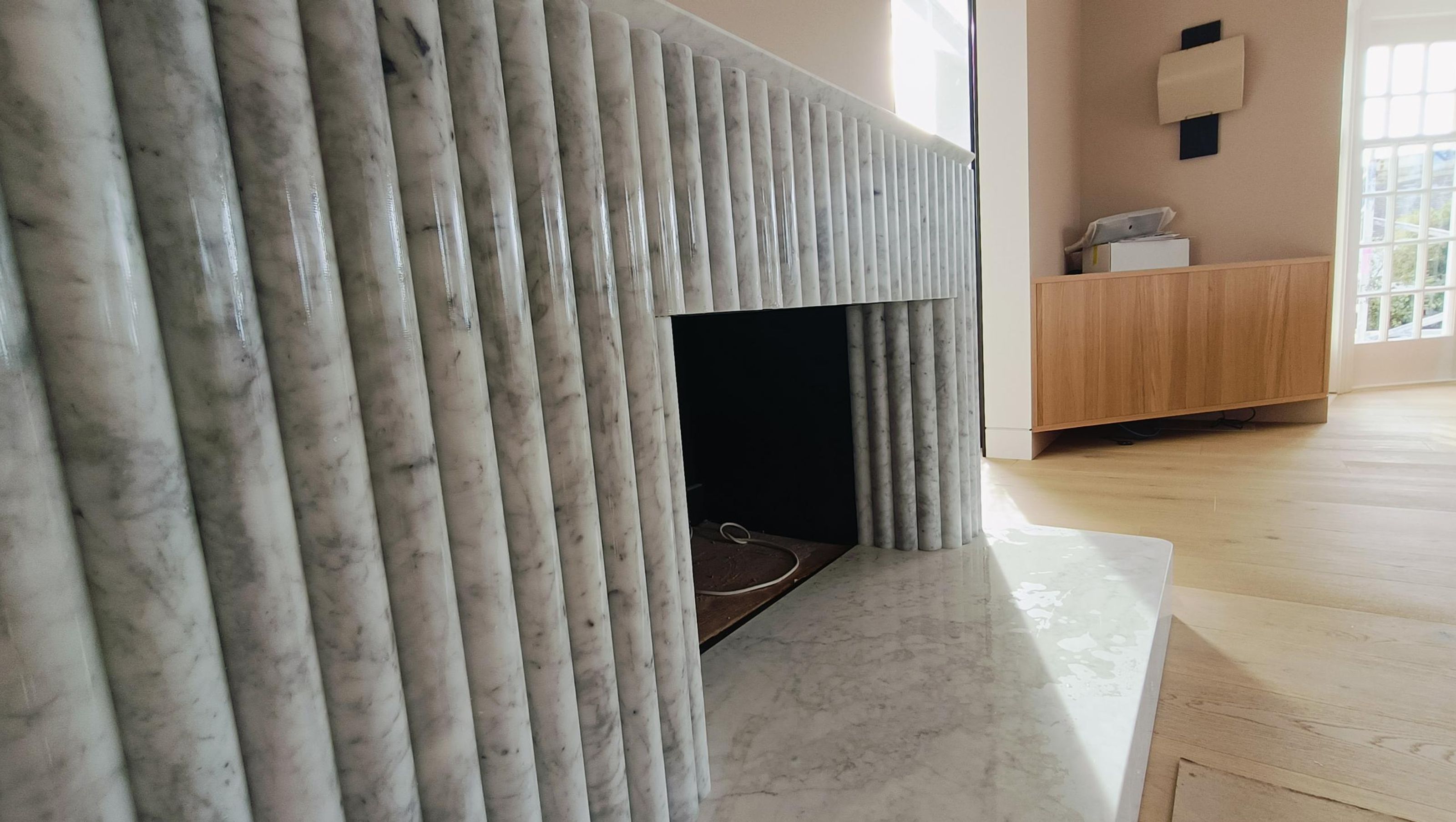 Damn Good Fireplace Tiles