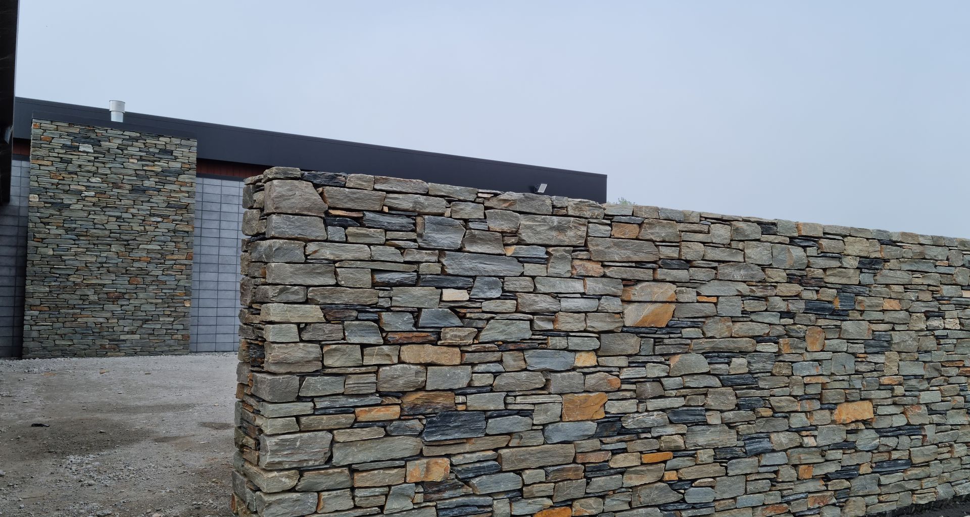 Stone bridge banner