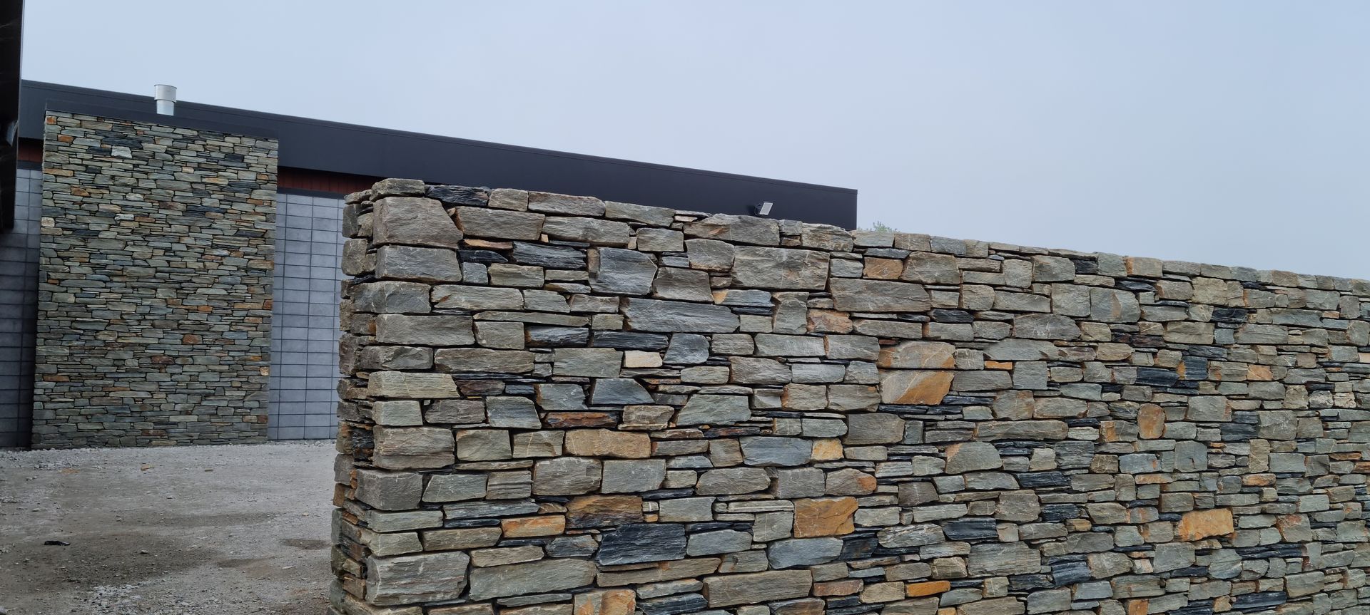 Stone bridge banner