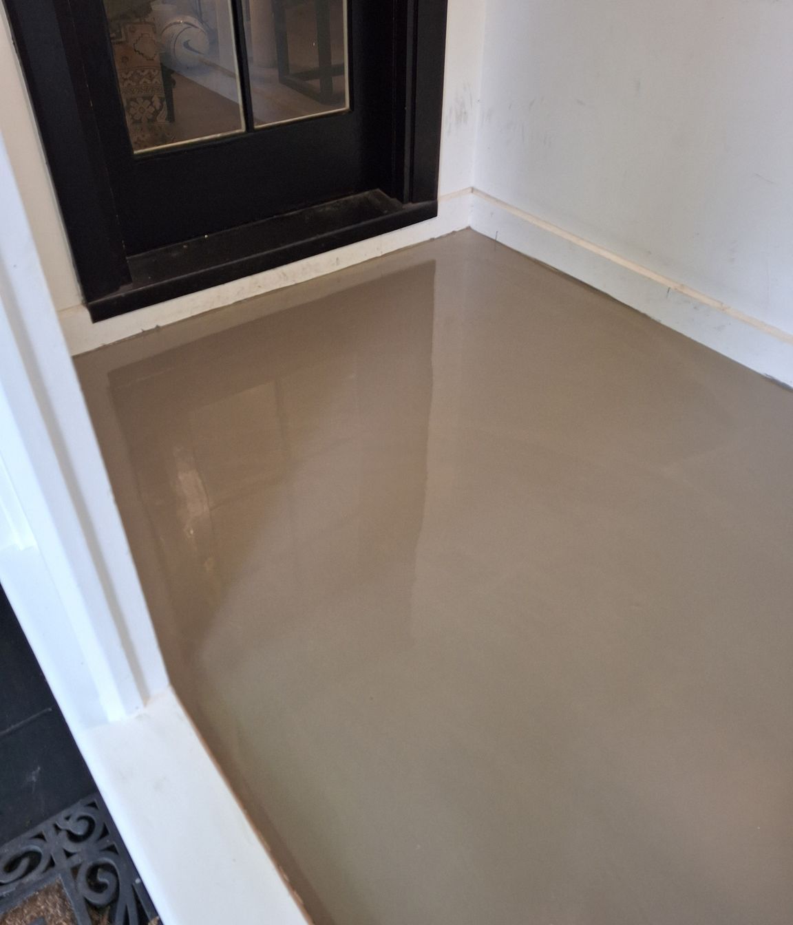 pre-levelling of substrate