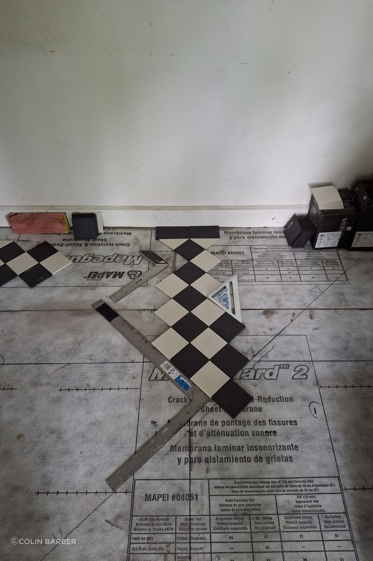 Anti-fracture matting - Mapei product