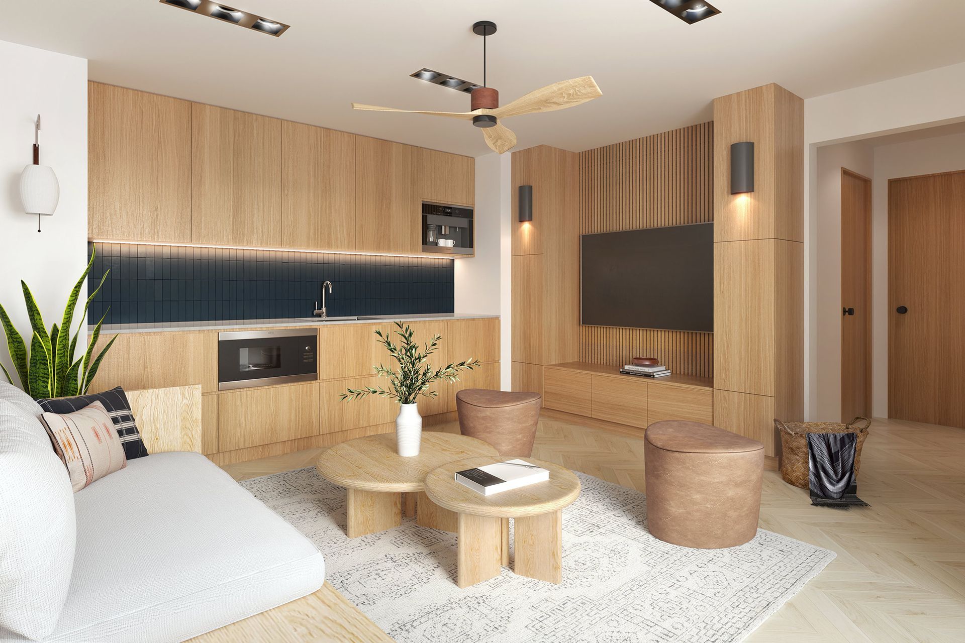 Kitchen/Living/Dining