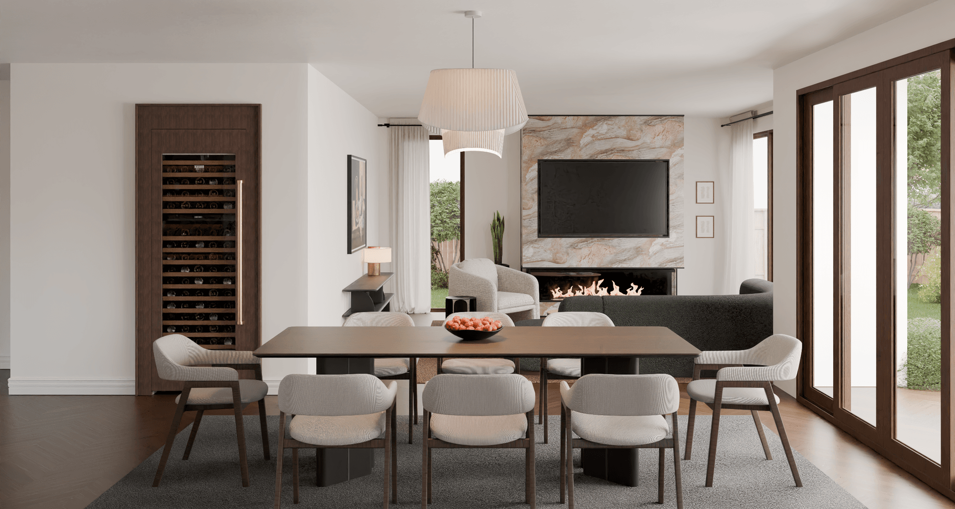 Living Room - Visualisation by Michael Temitope