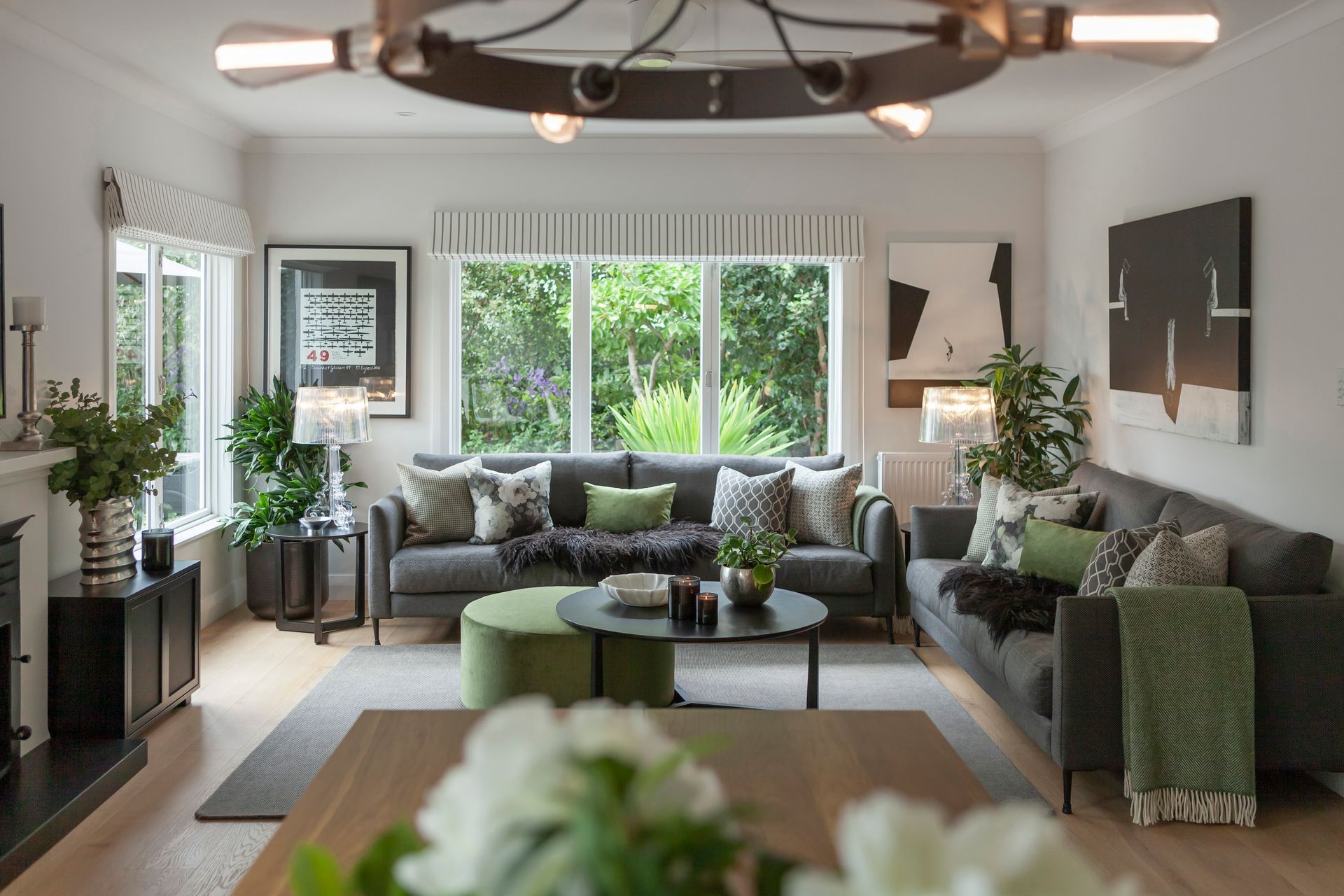 Beautiful 0pen-plan living space.