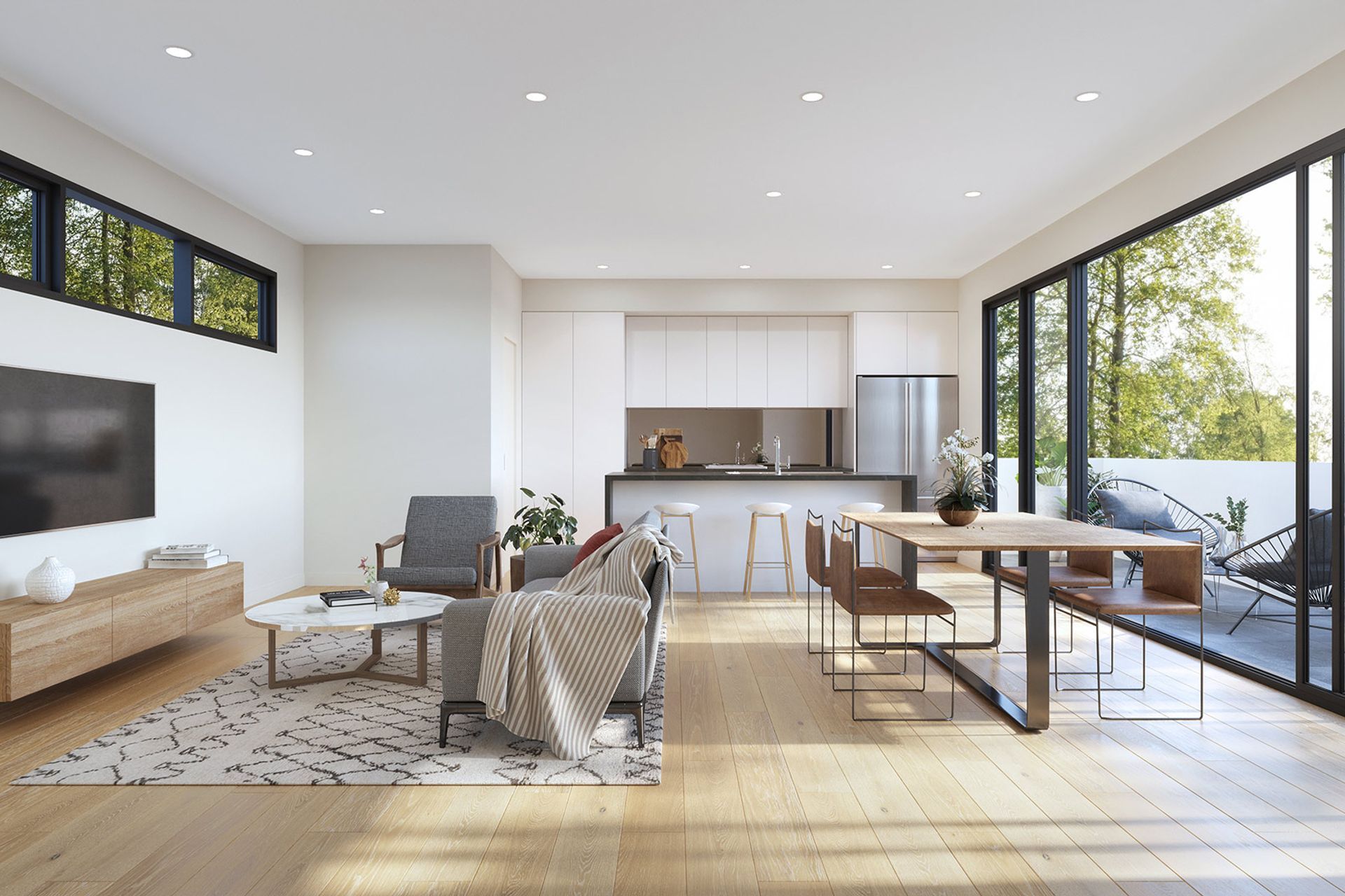 Kitchen/Living/Dining