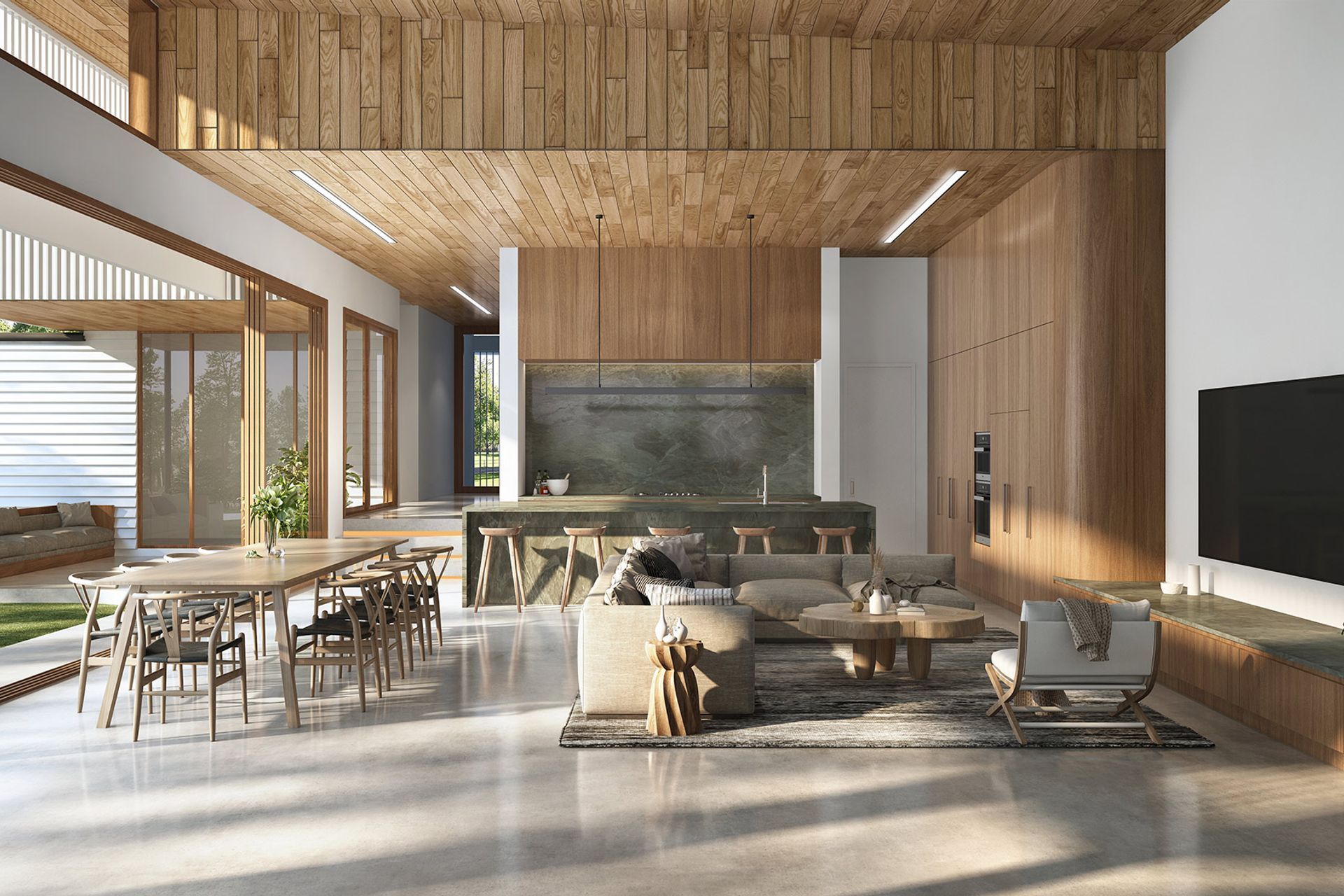 Kitchen/Living/Dining