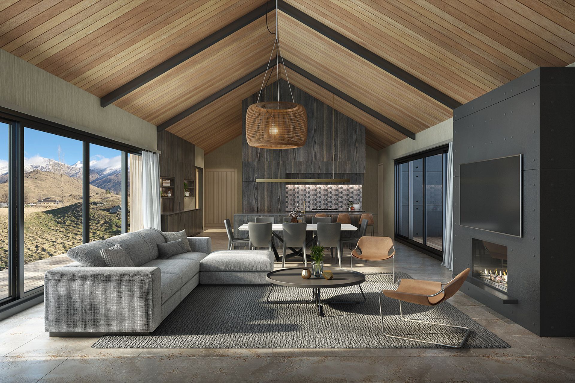 Kitchen/Living/Dining