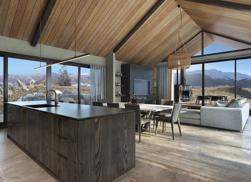 Kitchen/Living/Dining