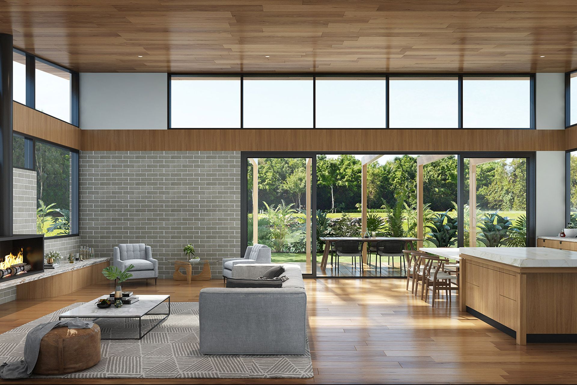 Kitchen/Living/Dining