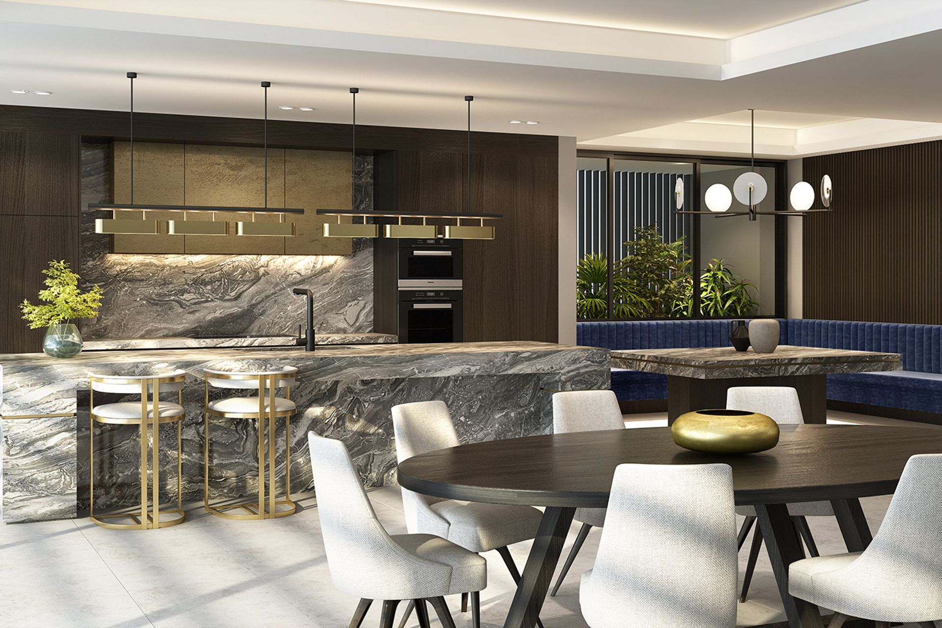 Kitchen/Living/Dining