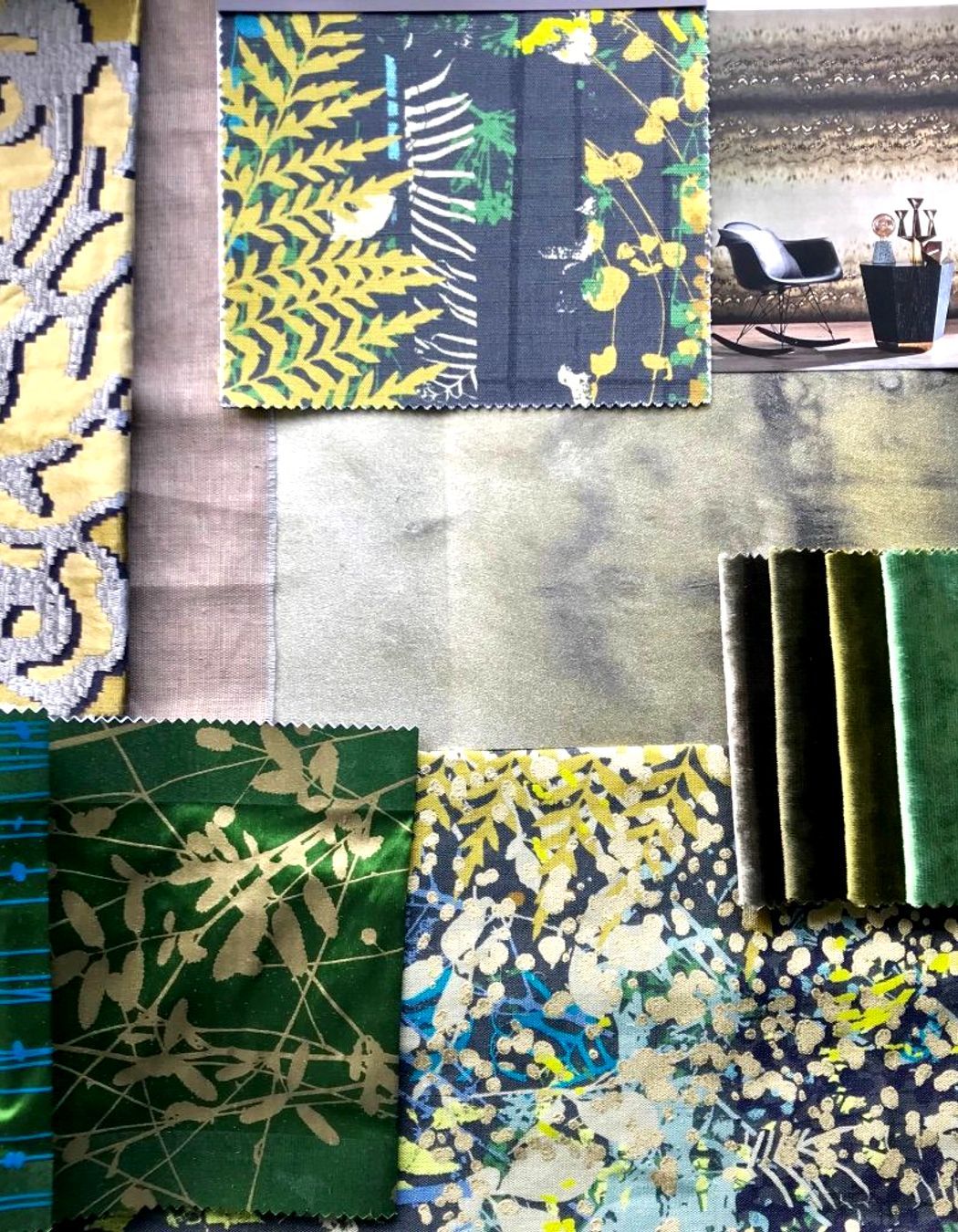 Flay-lay for the Merivale townhouse project.