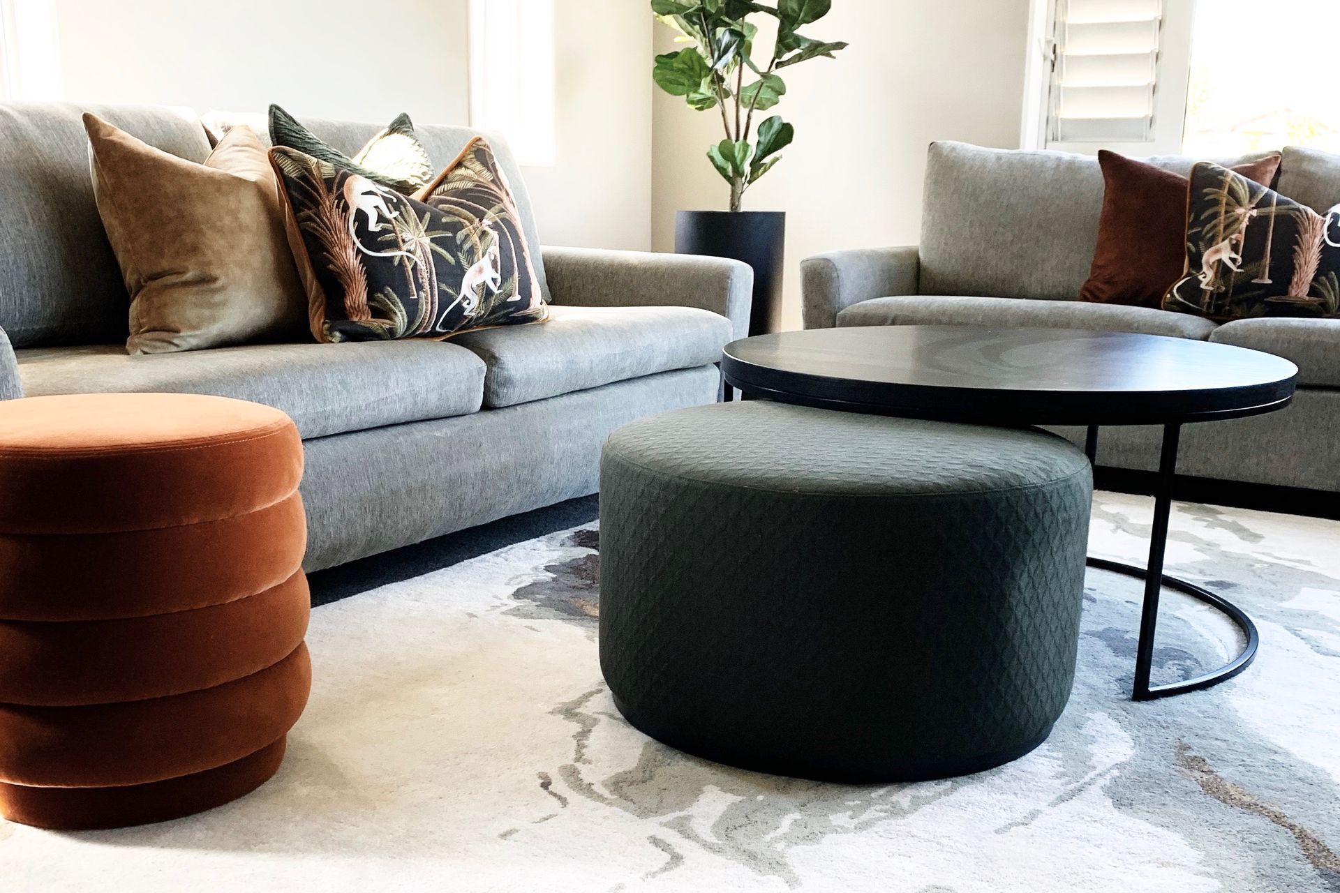 Family room makeover