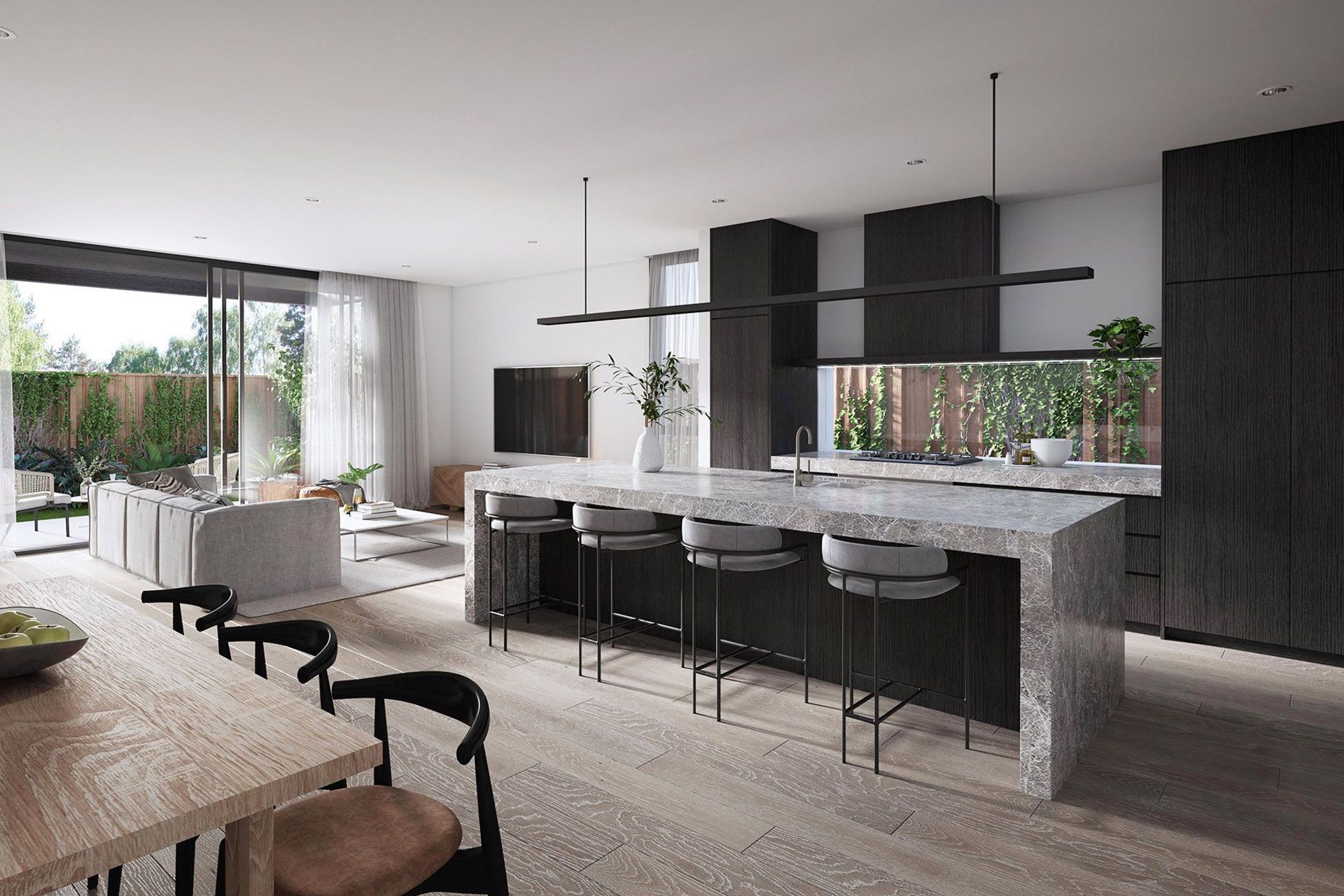 Kitchen/Living/Dining