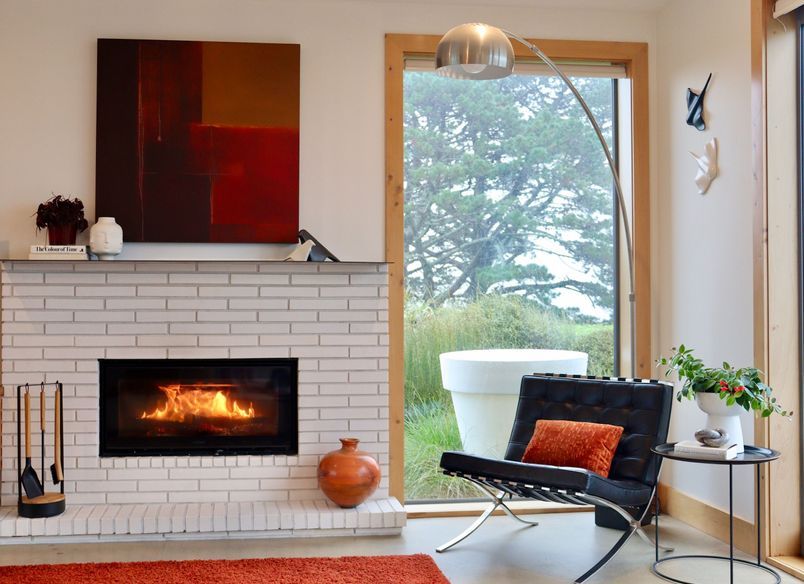 Redesign with Wood Fireplace