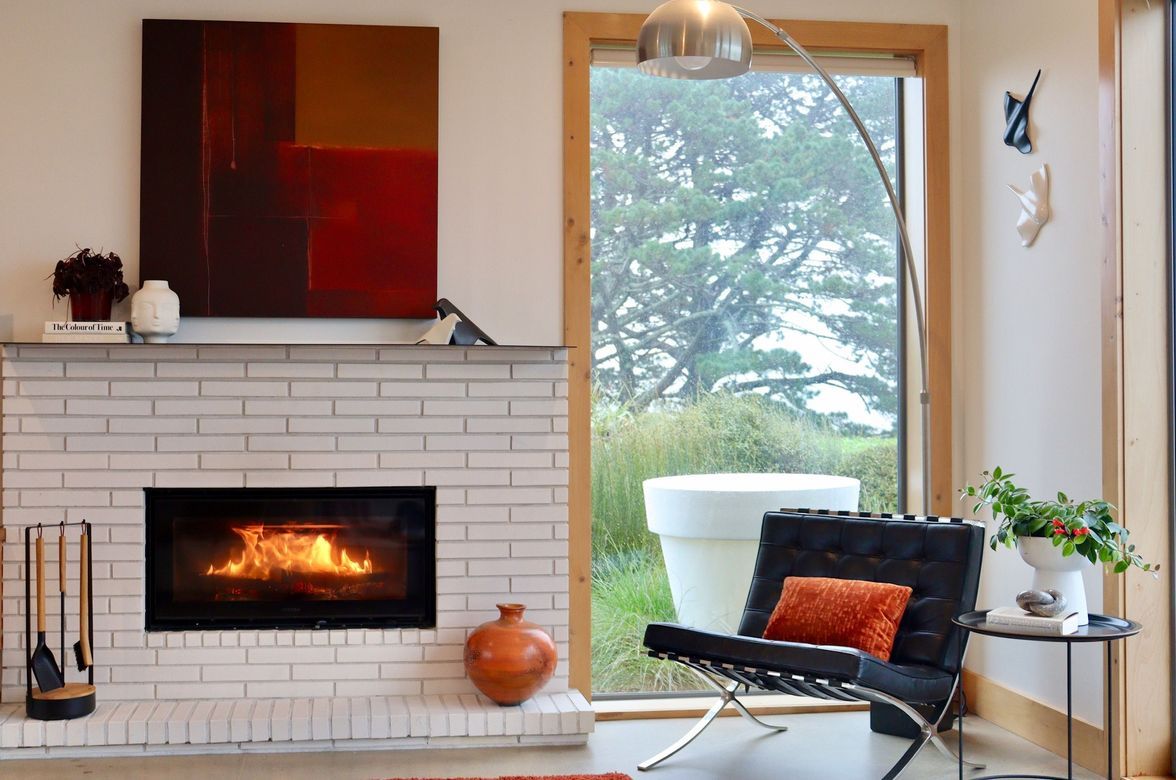Redesign with Wood Fireplace