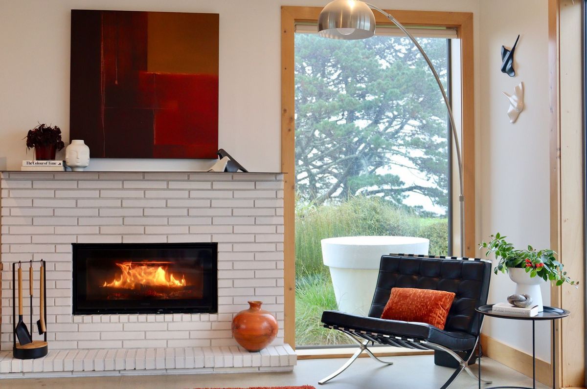 Redesign with Wood Fireplace