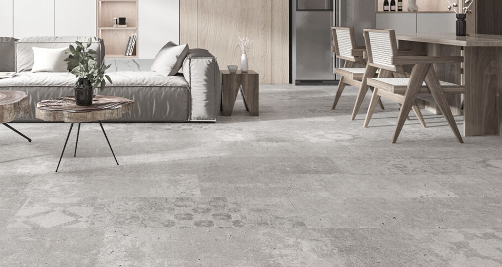 Beton and Mosaic Blend banner
