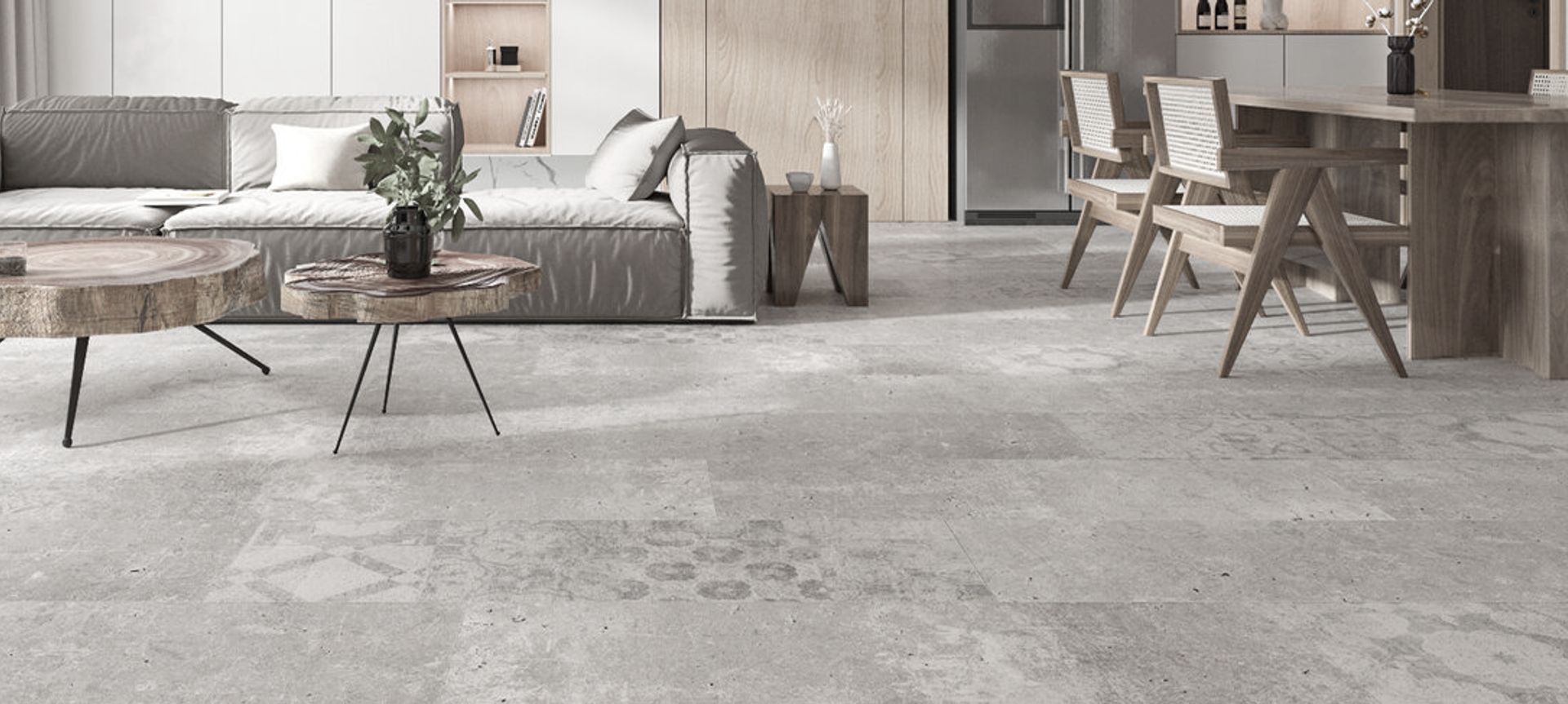 Beton and Mosaic Blend banner