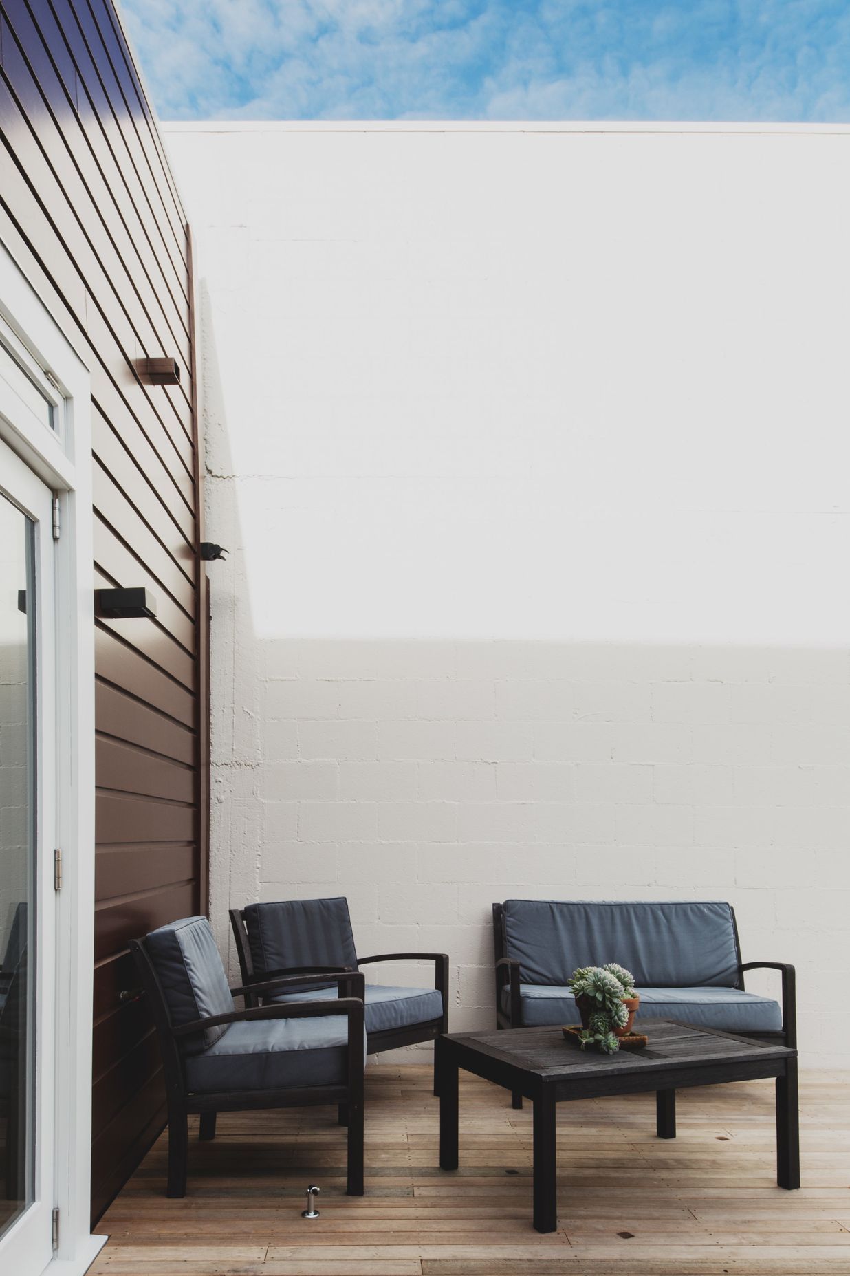 Brown House Features