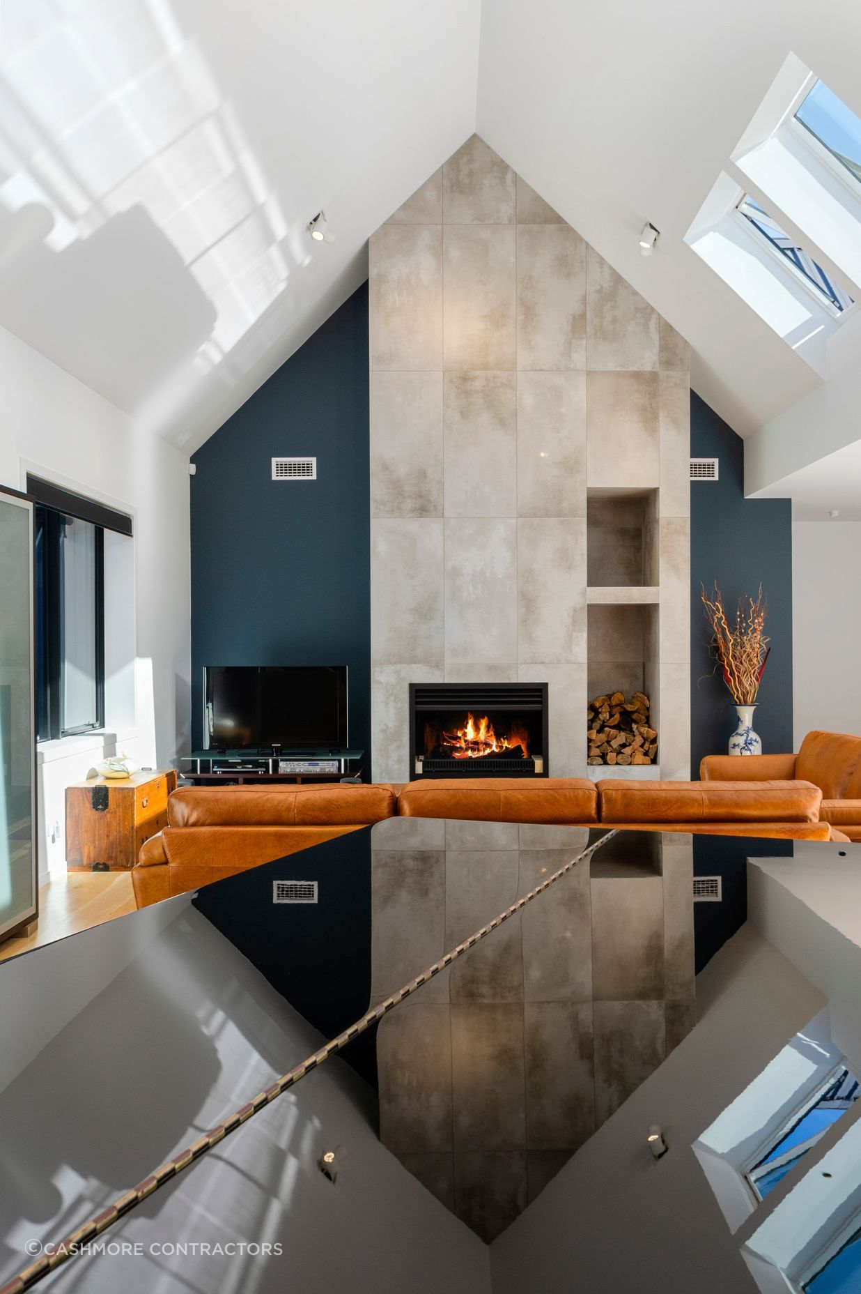 Warmington General SI indoor wood fire