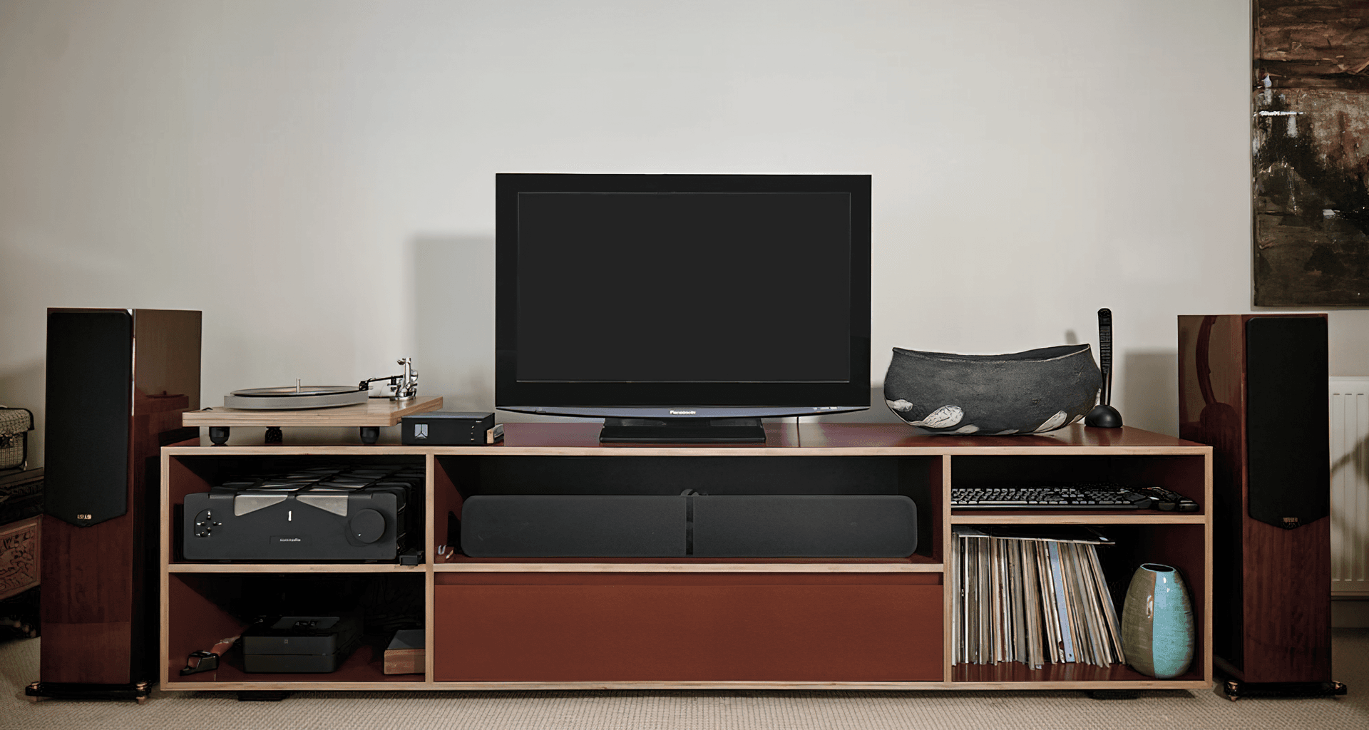 Entertainment unit for customer in Wellington banner
