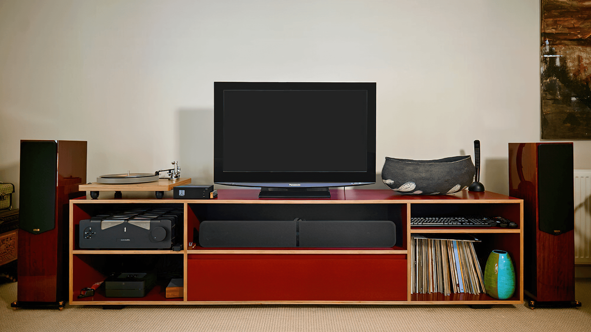 Entertainment unit for customer in Wellington banner