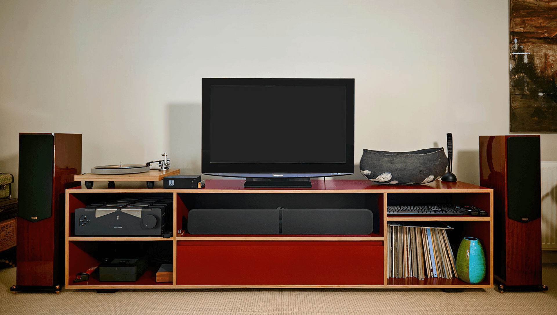 Entertainment unit for customer in Wellington banner