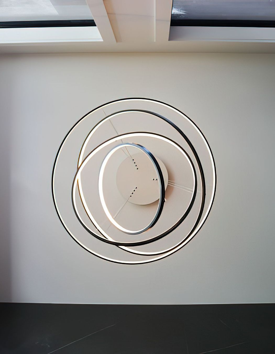 Halo LED Pendant Lights at Remuera Home