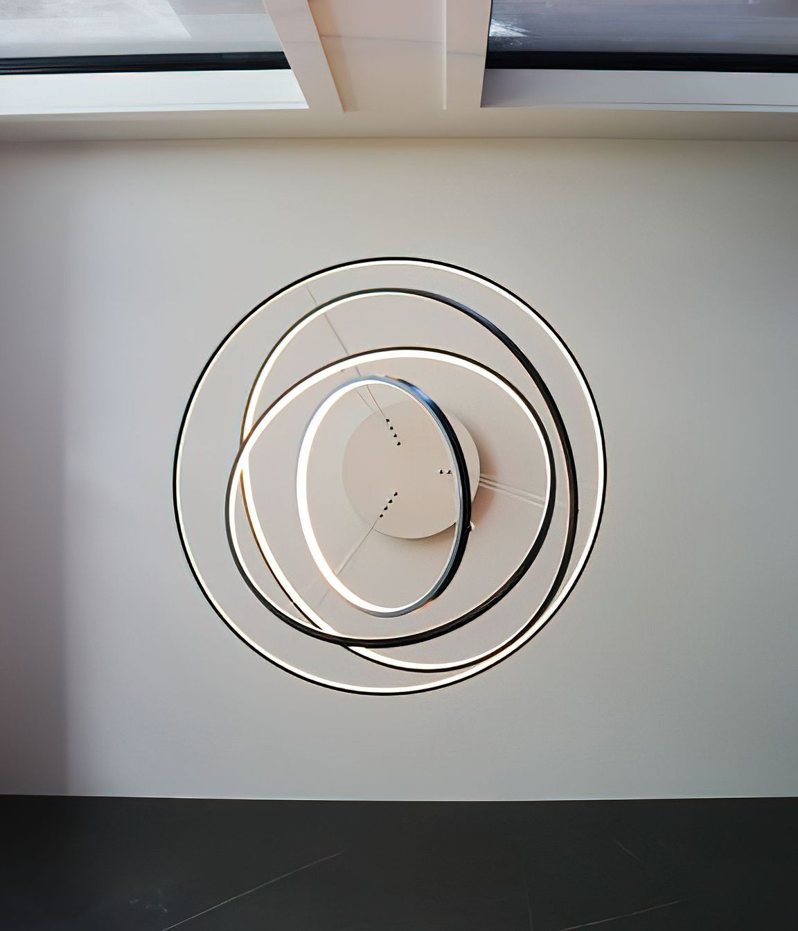 Halo LED Pendant Lights at Remuera Home