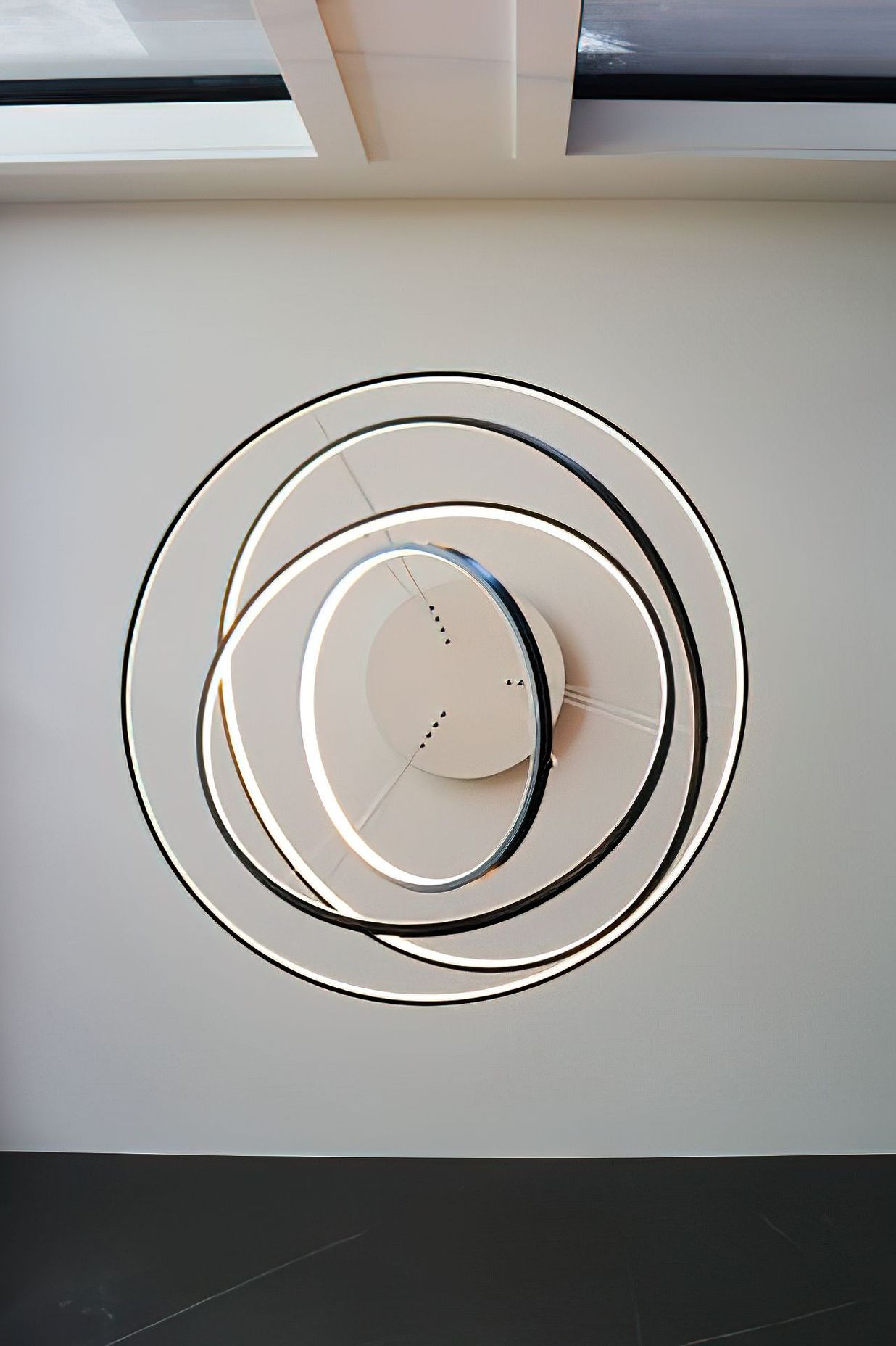 Halo LED Pendant Lights at Remuera Home