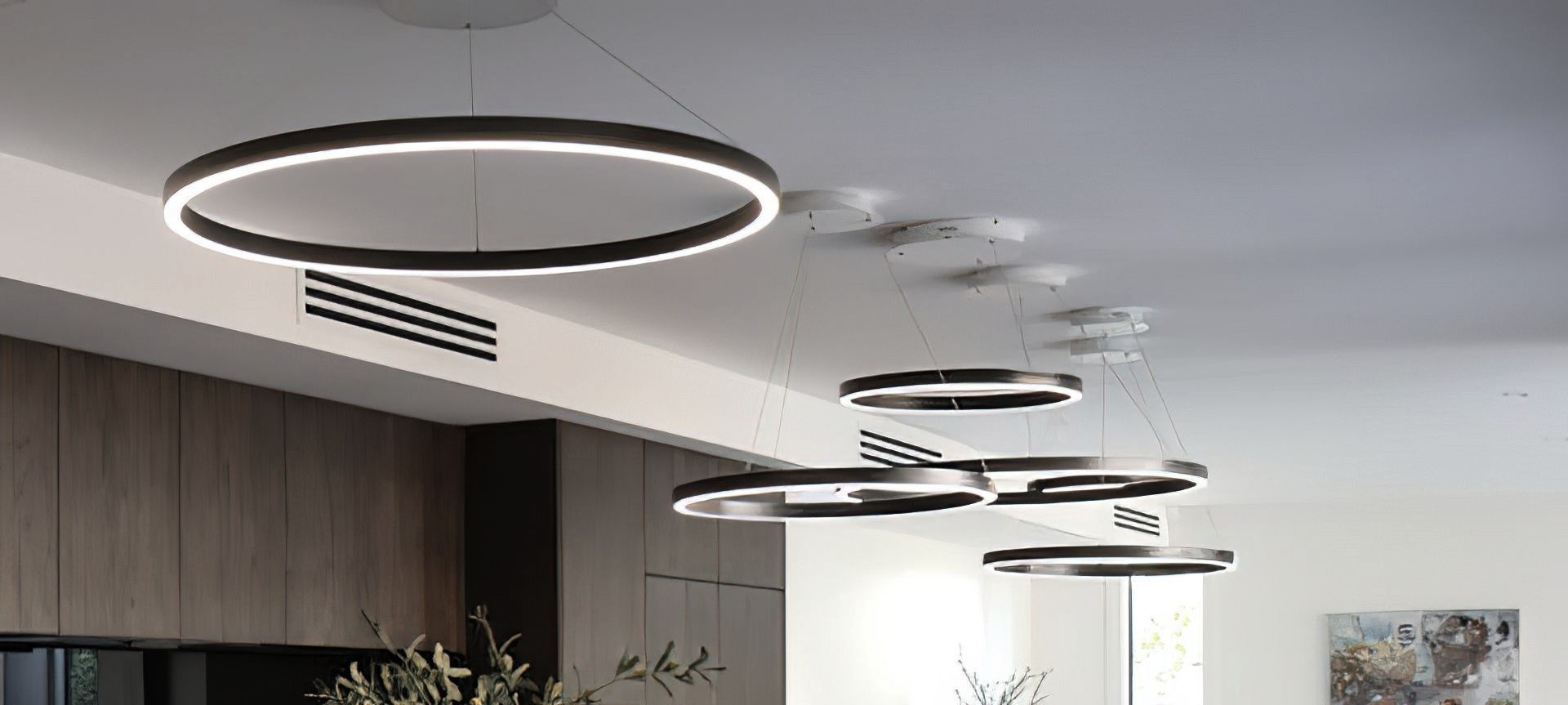 Halo LED Pendant Lights at Remuera Home banner