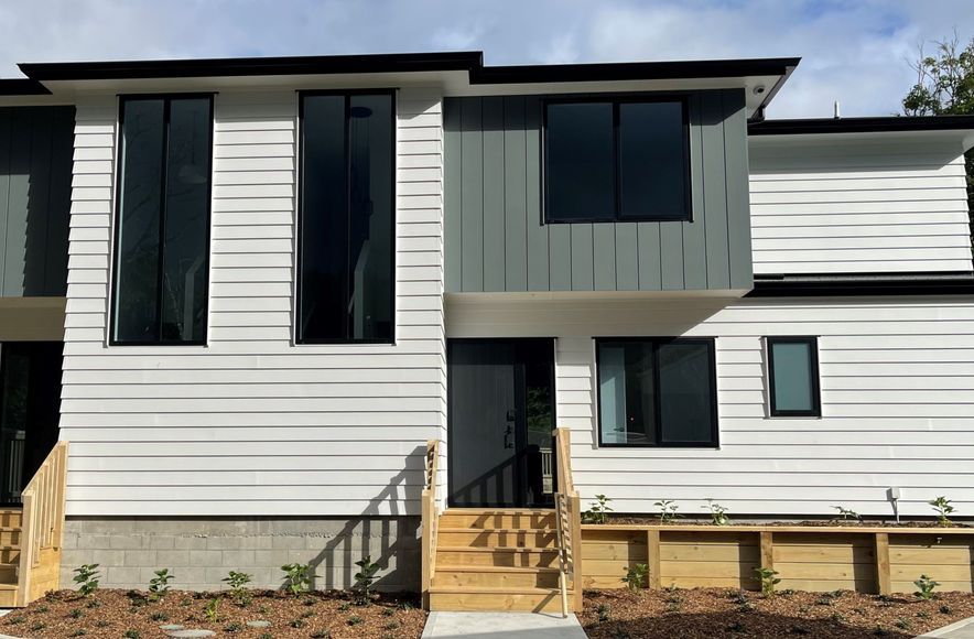 Townhouse Development Features Next-Generation Hot Water Heat Pump Technology