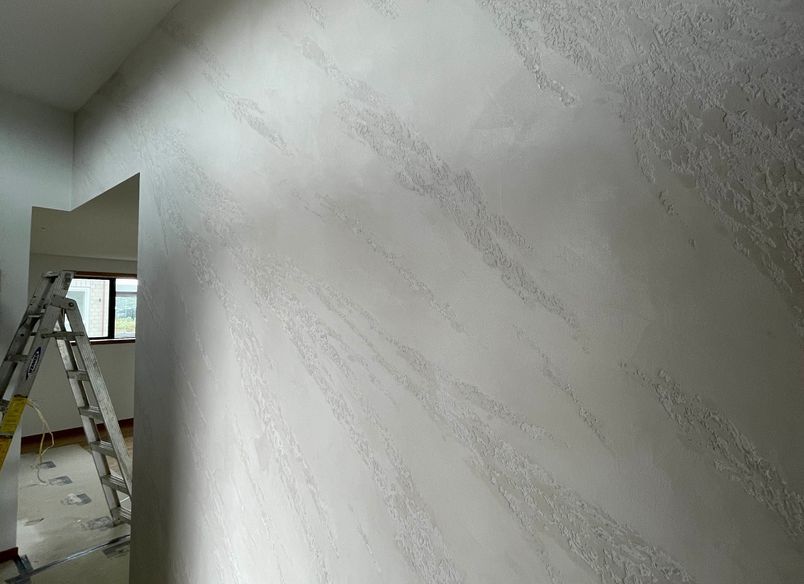 Feature wall, Split stone